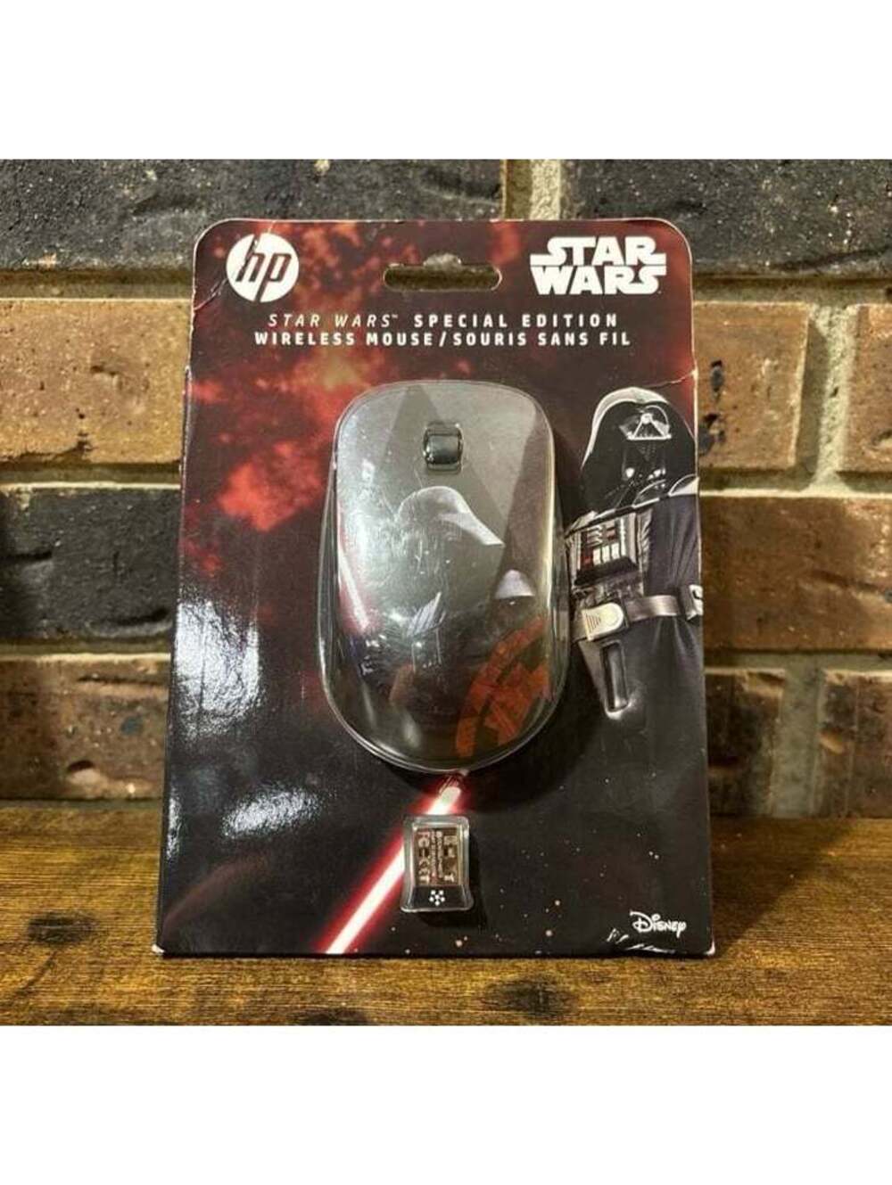 Rare HP Star Wars Darth Vader Special Edition Wireless Mouse-Factory Sealed